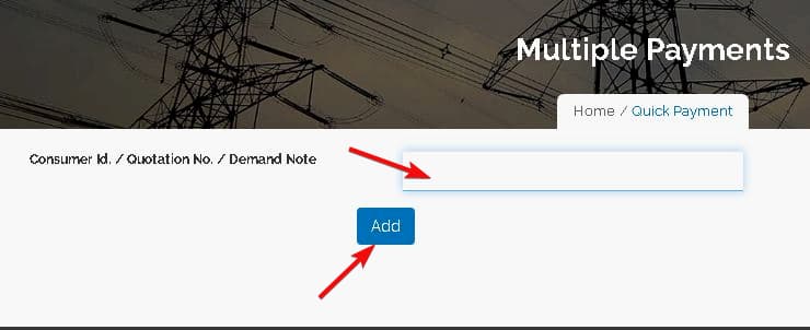 Daman Diu Online Bijili Bill 